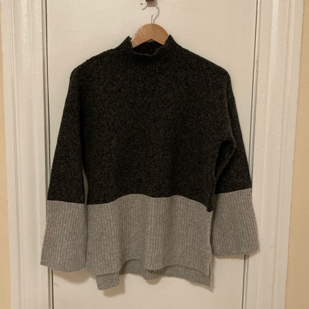 Michael Kors Two-Tone Grey Sweater